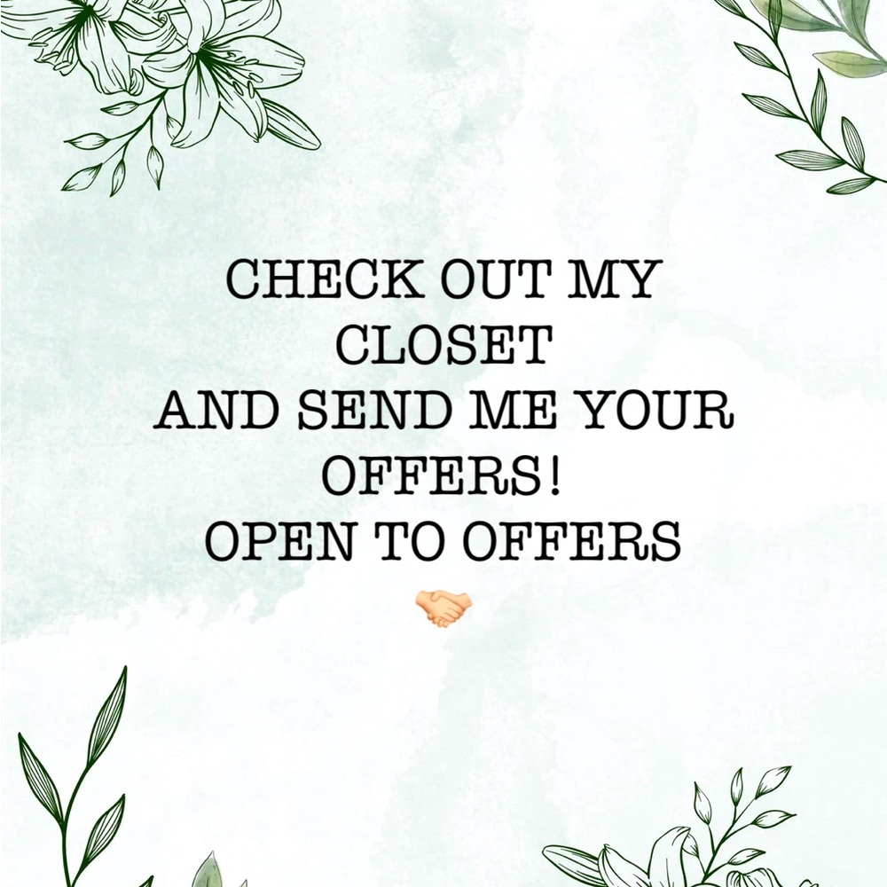 ⭐️ SEND ME OFFERS! ⭐️